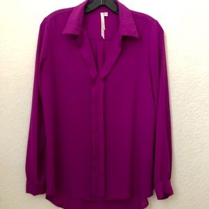 Bellatrix Magenta flowy blouse